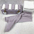 Набор полотенец кухонных 6 шт, 30х30 см, махровый, Sofi De Marko, Алита, фиолетовый, подарочная упаковка, Китай - фото 2