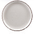 Тарелка обеденная, керамика, 27 см, круглая, White Fusion, Daniks, белая - фото 3