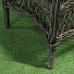 Мебель садовая Green Days, Барбара, серая, стол, 160х90х75 см, 4 кресла, подушка серая, CYH1927W-1 - фото 11
