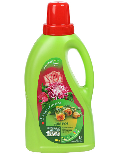 Удобрение для роз, жидкость, 1 л, Четыре сезона