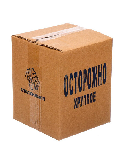 Кашпо гипс, 0.5 л, 19х18 см, белое, Оскар, 395/4