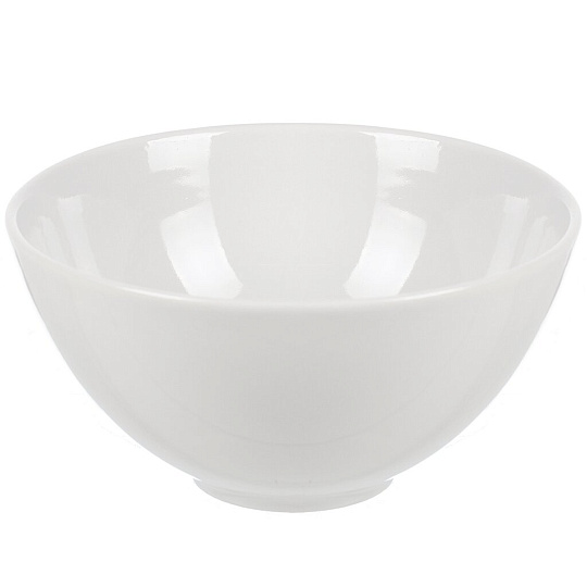 Миска фарфор, круглая, 7 см, 0.55 л, Дулевский фарфор, 105372, белая