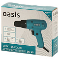Дрель-шуруповерт сетевая Oasis, DS-40, быстрозаж патр, 10 мм, 400 Вт, реверс, 1 скор - фото 7