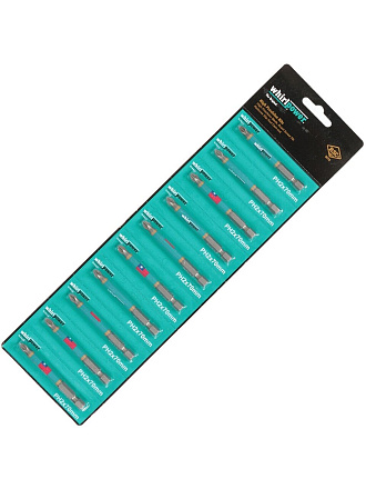 Набор бит Whirlpower, PH2, 70 мм, 10 шт, RSC 262, индивидуальная упаковка