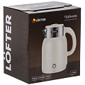 Чайник электрический Lofter, CX-K224-18W, белый, 1.6 л, 1500 Вт, скрытый нагревательный элемент, пластик - фото 7