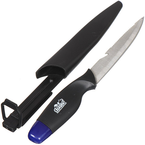 Нож туристический, нержавеющая сталь, нетонущий, в чехле, Следопыт, PF-PK-02