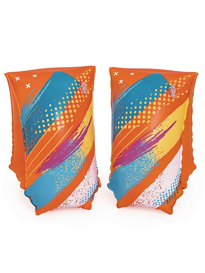 Нарукавники 30х15 см, 5-12 лет, рамер L-XL, двухкамерные, Bestway, 32274