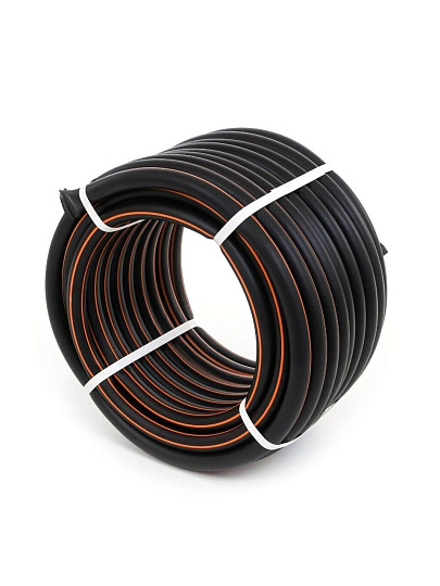 Шланг поливочный, 1/2 '', внутренний d12.5 мм, 6 атм, армированный, 50 м, 3 слоя, Жук, Оптима, ТЭП, 1686-00