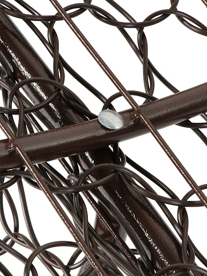 Диван ротанг, Мамасан, 86х165х90 см, коричневый, подушка, 250 кг, 12110205