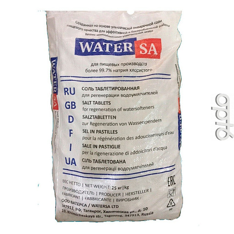 Соль таблетированная Water SA, 00-00002567