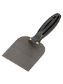 Шпательная лопатка нержавеющая сталь, 100 мм, прямая, рукоятка пластик, Bartex, 04352, 27700409110