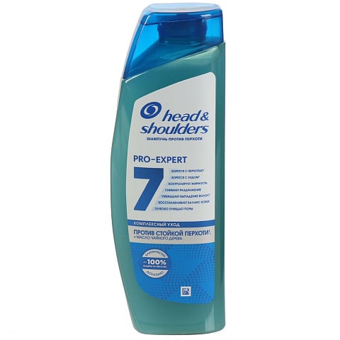 Шампунь Head & Shoulders, Pro-Expert 7в1, против стойкой перхоти, 300 мл