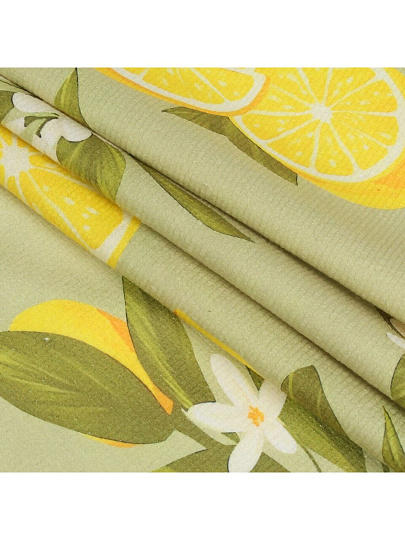Полотенце кухонное махровое, 30х50 см, 310 г/м2, 100% полиэстер, Цитрус, Китай
