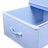 Комод 4 ящика, Дюна, 40х50х94 см, голубой мрамор, DDStyle - фото 3