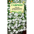 Семена Цветы, Лобелия, Белый каскад, 0.01 г, Цветочная коллекция, ампельная, цветная упаковка, Гавриш