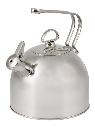 Чайник нерж, 3 л, со свист, нержавеющая сталь, Daniks, GS-04302A