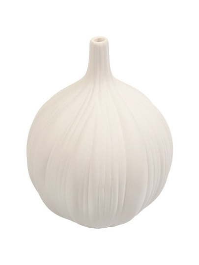 Ваза керамика, настольная, 20х14.5 см, AI-0807003, фигурная, белая