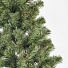 Елка новогодняя напольная, 220 см, ель, зеленая, хвоя ПВХ пленка, с натуральными шишками, J02 - фото 2