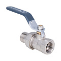 Кран шаровой 1 1/4'', г-ш, латунь, со сгоном, ручка, DN 32, AquaLink