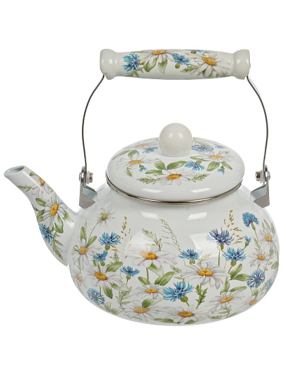 Чайник сталь, эмалированное покрытие, 2.5 л, Agness, Sentiment, индукция, 934-636