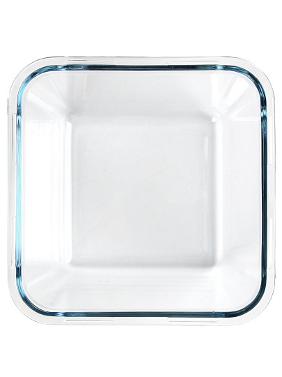 Форма для запекания стекло, 2.4 л, квадратная, с крышкой, Borcam, BAKE&amp;STORE, 59016