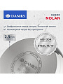 Кастрюля нержавеющая сталь, 6.1 л, крышка стекло, Daniks, Нолан, GS-01363-24CA, индукция - фото 5