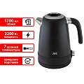 Чайник электрический JVC, JK-KE1730, черный, 1.7 л, 2200 Вт, скрытый нагревательный элемент, нержавеющая сталь - фото 10