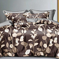 Постельное белье евро, простыня 215х240 см, 2 наволочки 70х70 см, пододеяльник 200х215 см, Butterfly, поплин, 6251