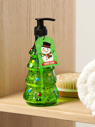 Набор подарочный для женщин, Beauterica, №38 Ель, мыло жидкое, 280 мл