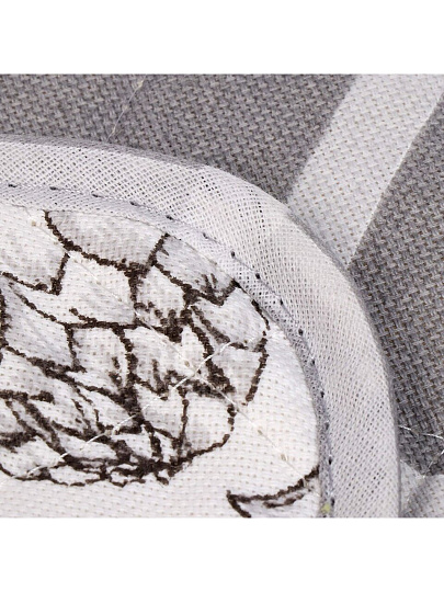 Прихватка 20х20 см, рогожка, 100% хлопок, Радушная хозяйка, Артишоки, 2176