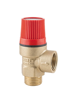 Клапан предохранительный латунь, 1/2