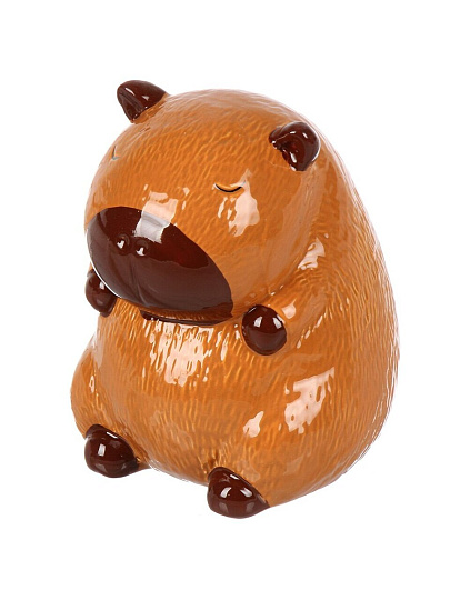 Копилка Капибара, 13х11х16 см, керамика, A240026