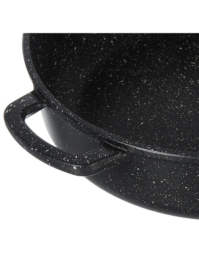 Жаровня алюминий, 28 см, 3.5 л, антипригарное покрытие, Горница, Induction Гранит, Иж2832аг, с крышкой, индукция