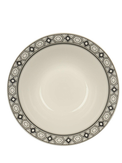 Тарелка суповая, фарфор, 18 см, Орнамент, Marigold, UG000538