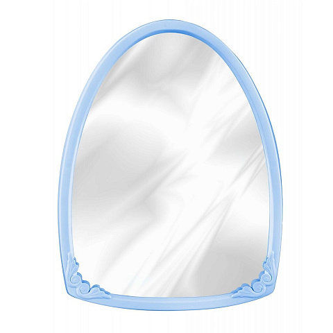 Зеркало в рамке 500х390 голубой М1671 Башкирия