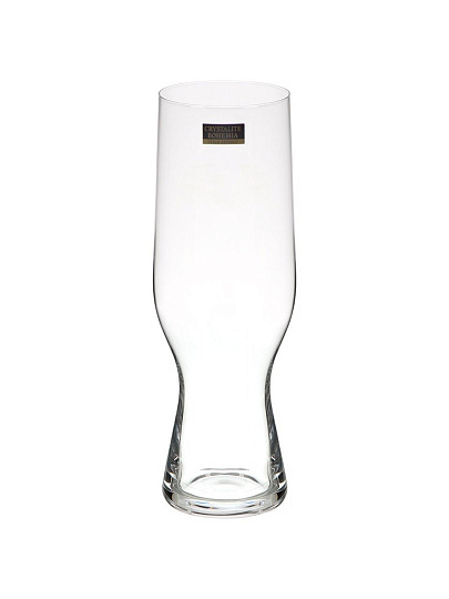 Бокал для пива, 550 мл, стекло, 6 шт, Bohemia, BeerCraft, 91E/2SF71/0/00000/550-600