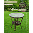Мебель садовая Сиеста, стол, 50.2х50.2х55.3 см, 2 кресла, подушка коричневая, 100 кг, AI-1808004 - фото 14