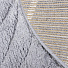 Ковер интерьерный 0.8х1.5 м, Silvano, Messi, овальный, цв. L.Grey/L.Grey, 0A320A - фото 2