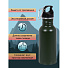 Бутылка питьевая нержавеющая сталь, 0.55 л, узкая горловина, Daniks, Армейская, колба нержавеющая сталь, SL-55FD - фото 9