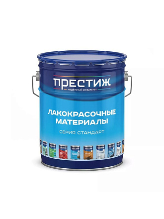 Грунт-эмаль Престиж, по ржавчине, алкидная, серая, 10 кг