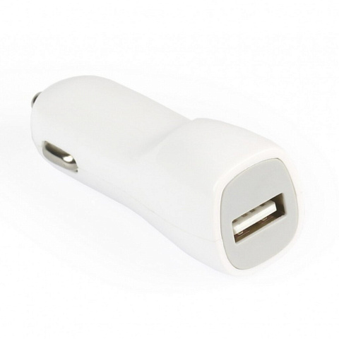 Автомобильное зарядное устройство Smartbuy, Nova MKII, USB, в прикуриватель, 2.1 А, белое, SBP-1504