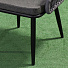 Мебель садовая Green Days, Венеция, графит, стол, 90х90х75 см, 4 кресла, подушка серая, 150 кг, RSCTL017 - фото 10