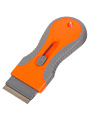 Скребок для стеклокерамики пластик, металл, оранжевый, T2022-7121