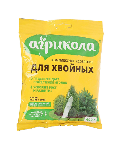 Удобрение для хвойных растений, 400 г, Агрикола