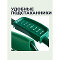Качели садовые 3-местные, 225х150х185 см, 400 кг, Галеон, раскладываются в кровать, с москитной сеткой, зеленые, подушка, металл - фото 25