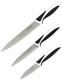 Набор ножей 3 пр, нерж сталь, рук пласт, блистер, HouseLoft, YW-A205