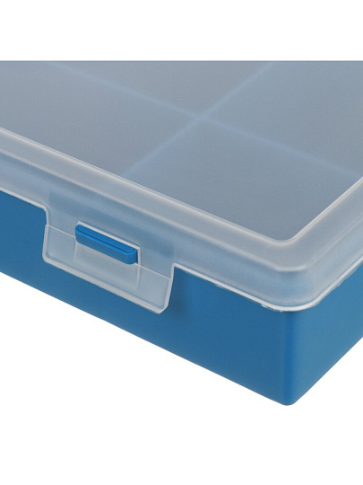 Ящик-органайзер для инструмента, 28х18.5х5 см, пластик, Bartex, 00361, 9/2 ячеек, 2780355082