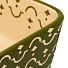 Форма для запекания и сервировки керамика, 37.5х23.5х6.5 см, прямоугольная, с ручками, зеленая, BY Collection, 826-356 - фото 2