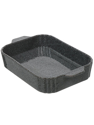 Форма для запекания керамика, 24х38х7 см, прямоугольная, Stone, ABS016