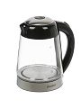 Чайник электрический Energy, E-251, черный, 1.7 л, 2200 Вт, скрытый нагревательный элемент, стекло - фото 3